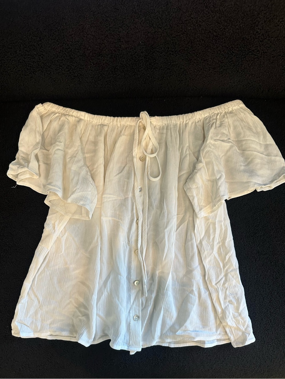 Express Off The Shoulder Tee